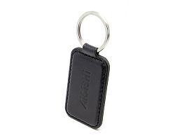 PORTE-CLE EN CUIR VERITABLE NOIR