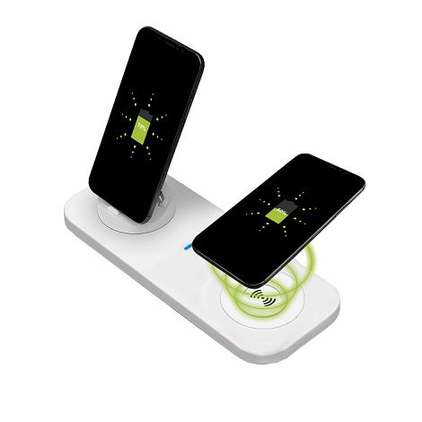  DOKKU - STATION DE CHARGE UNIVERSELLE 4 EN 1 AVEC CHARGEUR SANS F