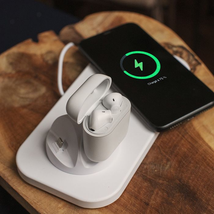  DOKKU - STATION DE CHARGE UNIVERSELLE 4 EN 1 AVEC CHARGEUR SANS F