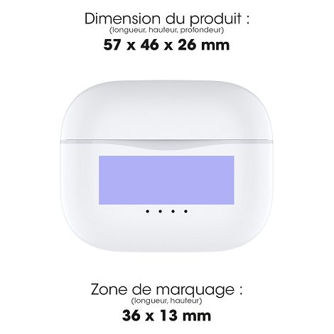  AKARI - ÉCOUTEURS SANS FIL BLUETOOTH BLANC