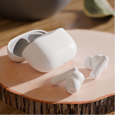  AKARI - ÉCOUTEURS SANS FIL BLUETOOTH BLANC