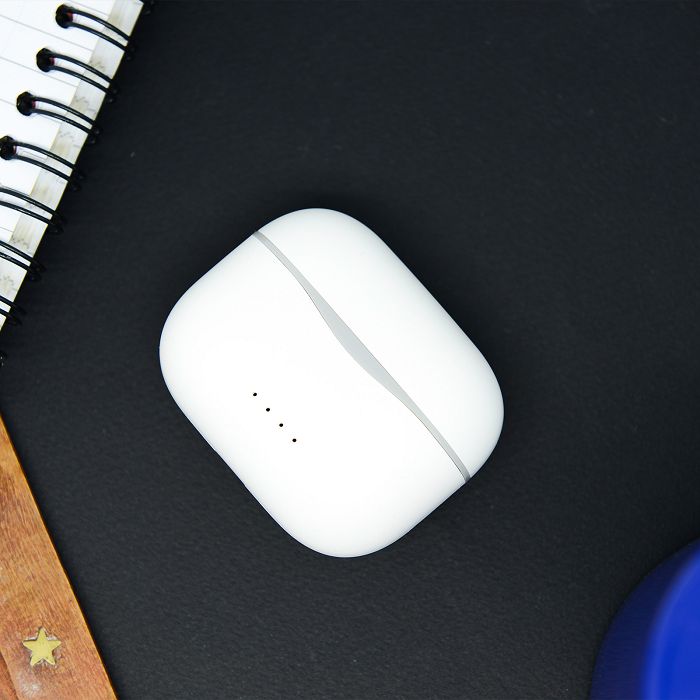  AKARI - ÉCOUTEURS SANS FIL BLUETOOTH BLANC