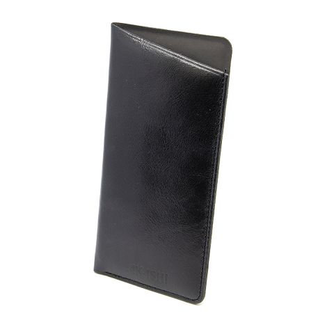  ETUI LUNETTES EN CUIR VERITABLE NOIR