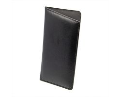 ETUI LUNETTES EN SIMILI-CUIR LISSE NOIR