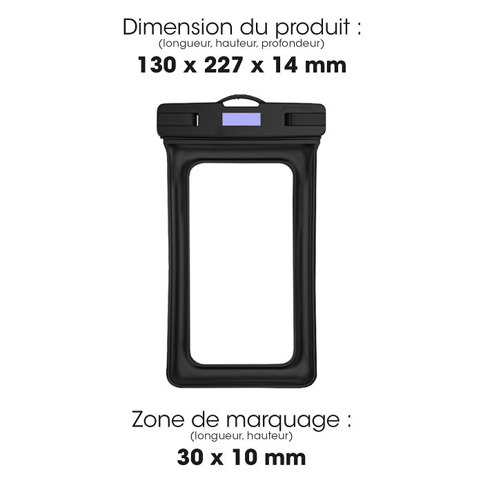  BAAI - ETUI IMPERMÉABLE WATERPROOF FLOTTANT UNIVERSEL