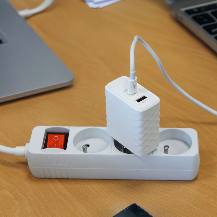  ATSUI - PACK CHARGEUR SECTEUR GAN ECO 65W + CABLE USB-C 65W