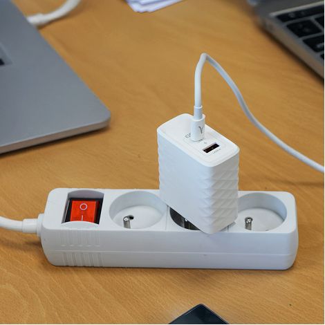  ATSUI - PACK CHARGEUR SECTEUR GAN ECO 65W + CABLE USB-C 65W