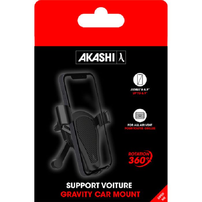  HYOKA - SUPPORT VOITURE GRAVITE AVEC FIXATION GRILLE D’AERATION