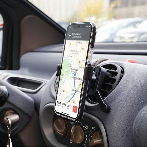  HYOKA - SUPPORT VOITURE GRAVITE AVEC FIXATION GRILLE D’AERATION