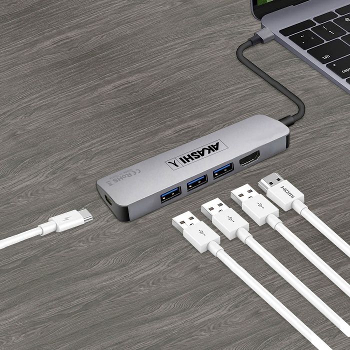  NOSHUKU - HUB 5 EN 1 - USB TYPE-C