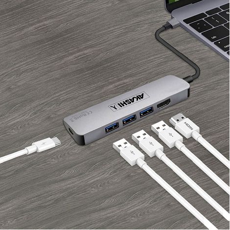  NOSHUKU - HUB 5 EN 1 - USB TYPE-C