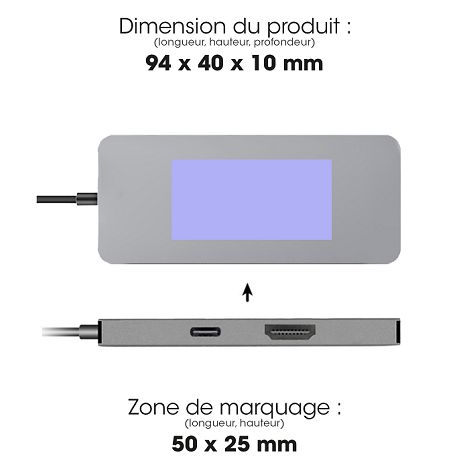  HABU - HUB 7 EN 1 - USB TYPE-C