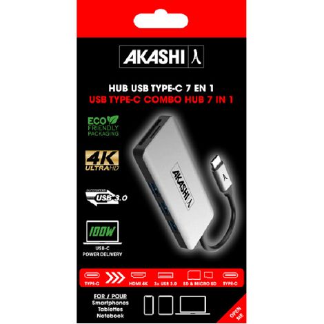  HABU - HUB 7 EN 1 - USB TYPE-C