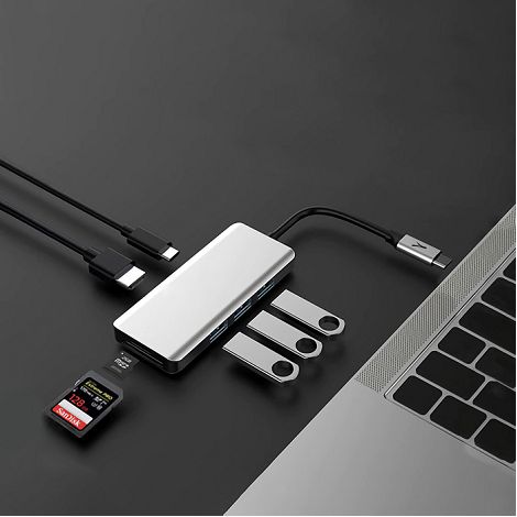  HABU - HUB 7 EN 1 - USB TYPE-C
