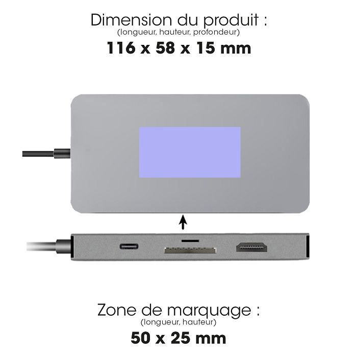  KONPYUTA - HUB 9 EN 1 - USB TYPE-C
