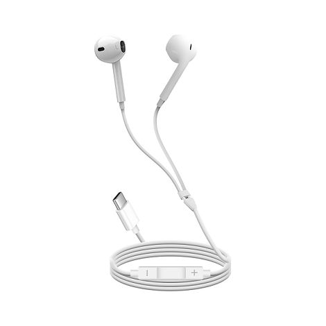  OTO - ÉCOUTEURS FILAIRES USB-C BLANCS