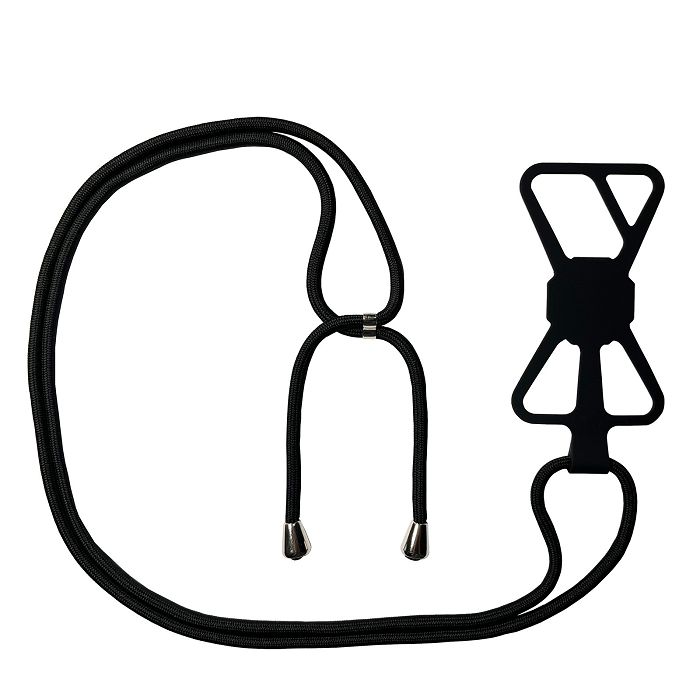  KUMO - LANIERE TOUR DE COU SMARTPHONE UNIVERSELLE NOIR