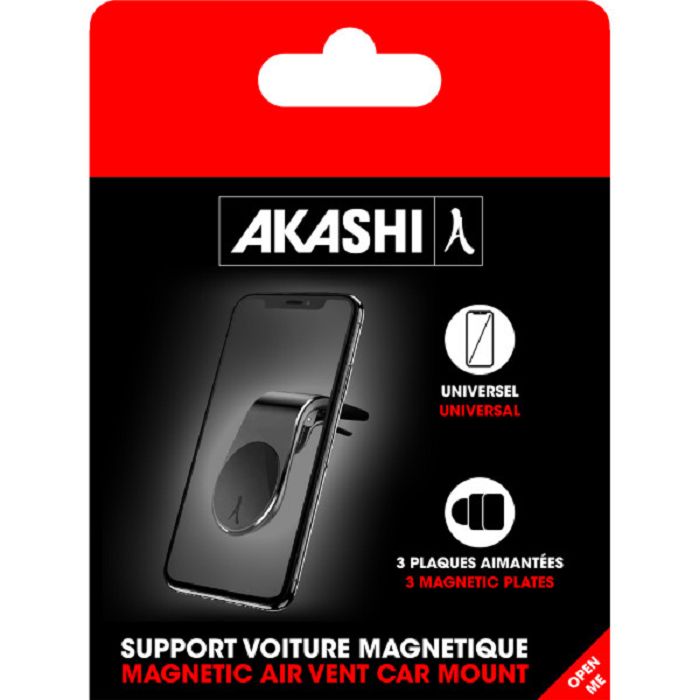  TOROCHI - SUPPORT ALU AIMANTE VOITURE GRILLE AERATION