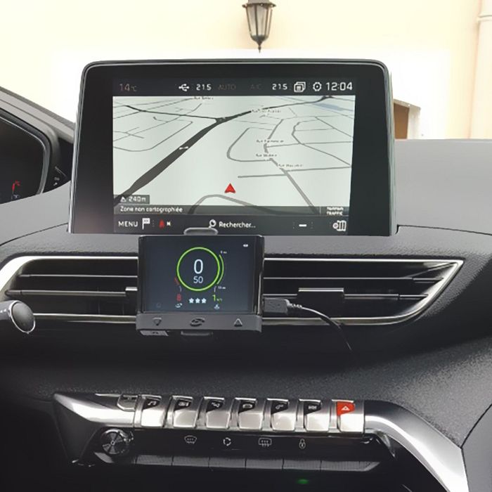  TOROCHI - SUPPORT ALU AIMANTE VOITURE GRILLE AERATION