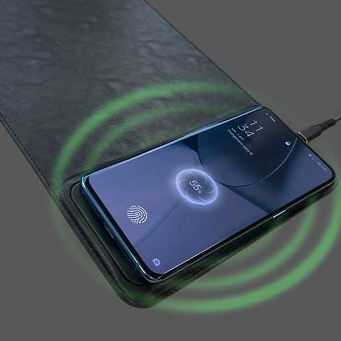  NEZUMI - TAPIS DE SOURIS AVEC CHARGEUR INDUCTION, NOIR