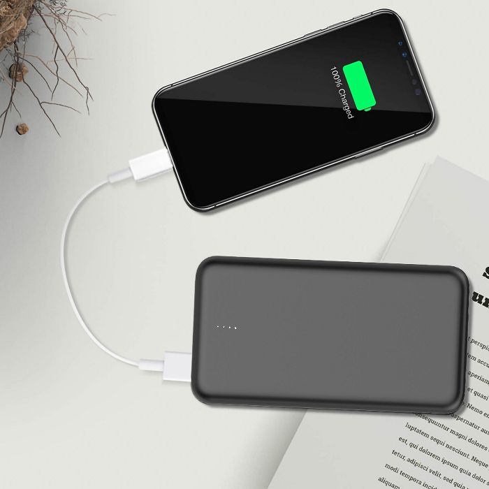  JINDAI - Batterie Powerbank ultra-compacte 20,000 mAh à charge ra