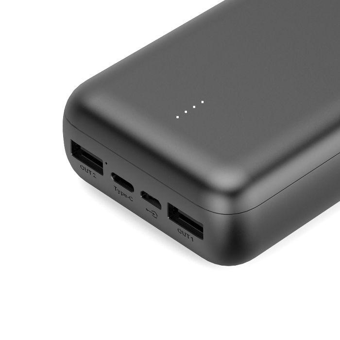  JINDAI - Batterie Powerbank ultra-compacte 20,000 mAh à charge ra