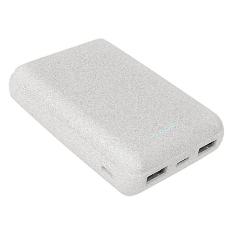  KOMUGI - BATTERIE DE SECOURS ECO - 10 000 MAH - EN PAILLE BLÉ REC