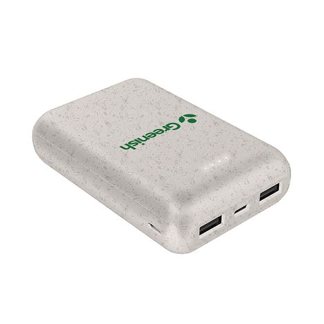  KOMUGI - BATTERIE DE SECOURS ECO - 10 000 MAH - EN PAILLE BLÉ REC