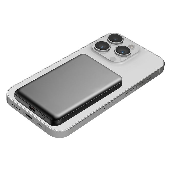  MANTI - BATTERIE DE SECOURS MAGSAFE CHARGEMENT SANS FIL 5000 MAH