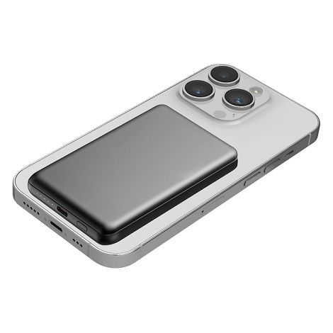  MANTI - BATTERIE DE SECOURS MAGSAFE CHARGEMENT SANS FIL 5000 MAH