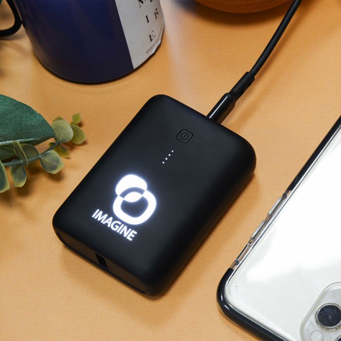  RAITO - BATTERIE DE SECOURS ULTRA SLIM RETRO-ÉCLAIRÉE 10 000 MAH 