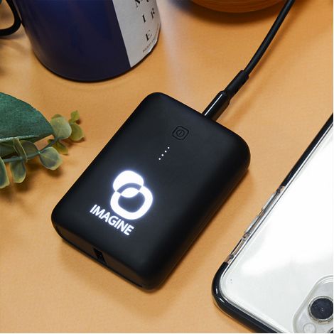  RAITO - BATTERIE DE SECOURS ULTRA SLIM RETRO-ÉCLAIRÉE 10 000 MAH 