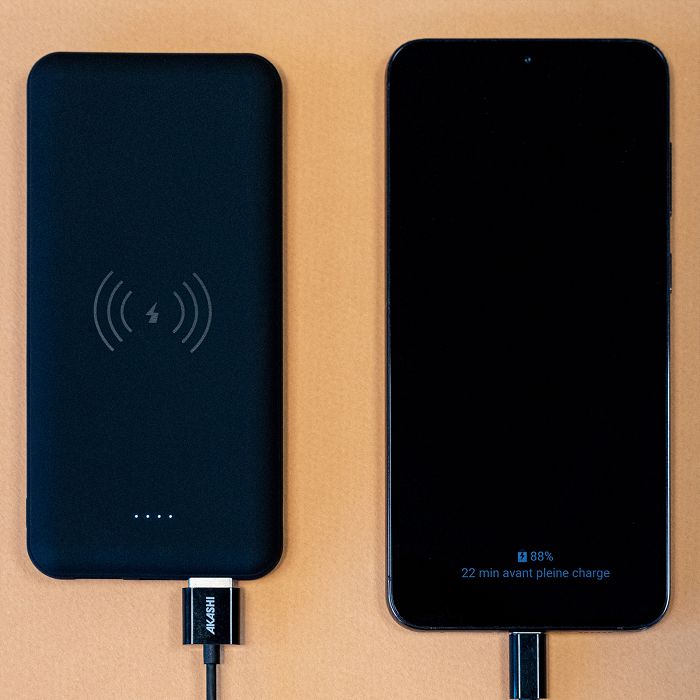  NUBO - BATTERIE DE SECOURS CHARGEMENT SANS FIL 10 000 MAH