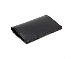 PORTE-CARTES FOLIO AVEC OU SANS ANTI-RFID EN SIMILI-CUIR LISSE NO