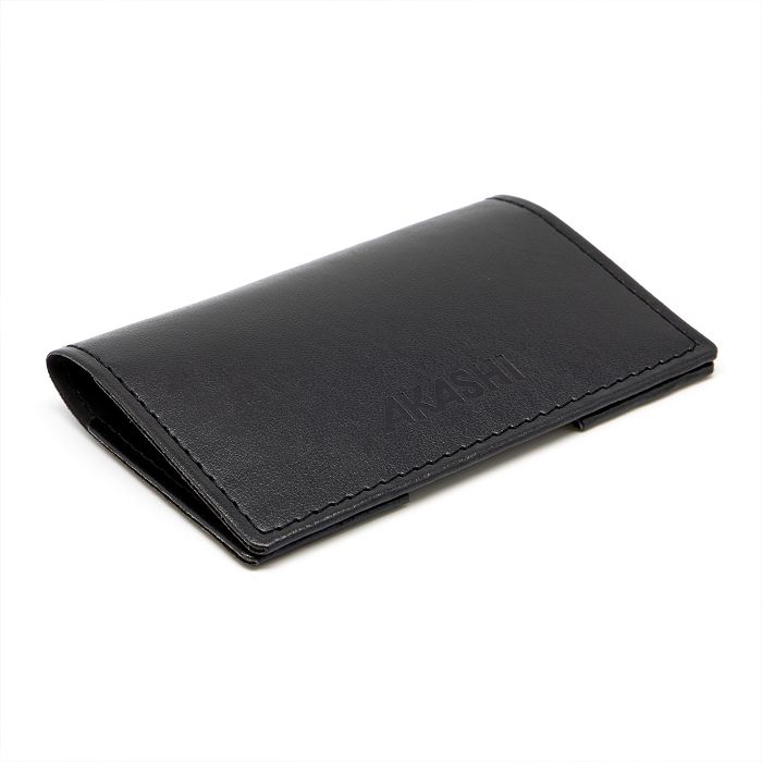  PORTE-CARTES FOLIO AVEC OU SANS ANTI-RFID EN SIMILI-CUIR LISSE NO