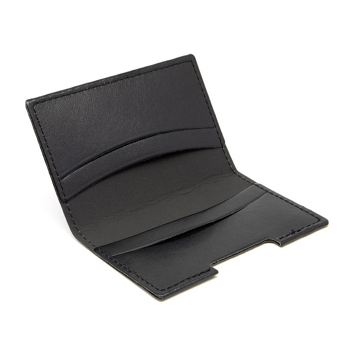  PORTE-CARTES FOLIO AVEC OU SANS ANTI-RFID EN SIMILI-CUIR LISSE NO