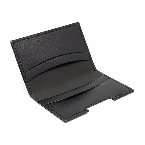 PORTE-CARTES FOLIO AVEC OU SANS ANTI-RFID EN SIMILI-CUIR LISSE NO