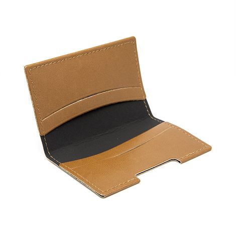  PORTE-CARTES FOLIO AVEC OU SANS ANTI-RFID EN SIMILI-CUIR LISSE MA