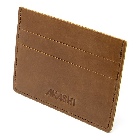  PORTE-CARTES HORIZONTAL AVEC OU SANS ANTI-RFID  EN CUIR VERITABLE