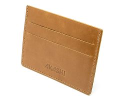 PORTE-CARTES HORIZONTAL AVEC OU SANS ANTI-RFID  EN CUIR VERITABLE