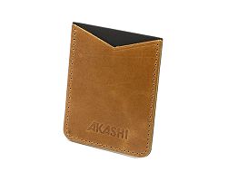PORTE-CARTE POUR SMARTPHONE AVEC ADHESIF 3M EN CUIR VERITABLE MAR