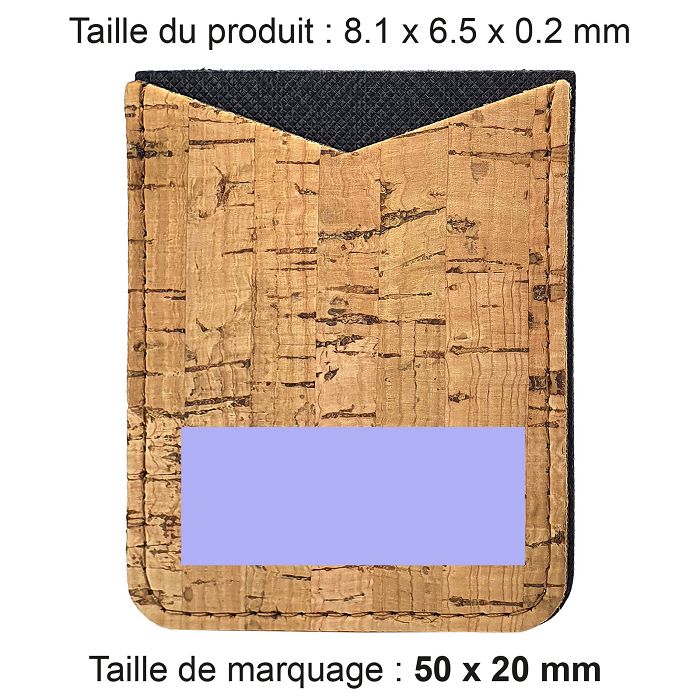 PORTE-CARTE POUR SMARTPHONE AVEC ADHESIF 3M LIEGE