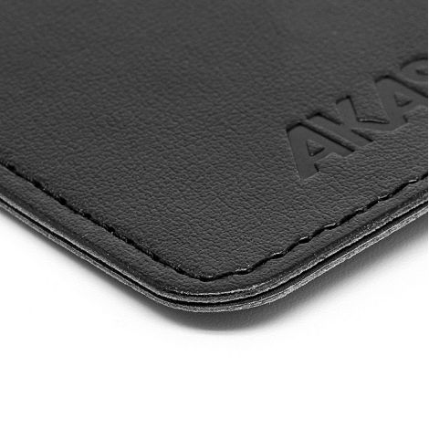  PORTE-CARTE POUR SMARTPHONE AVEC ADHESIF 3M EN SIMILI-CUIR LISSE 