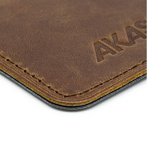  PORTE-PASSEPORT / CARTE GRISE / ASSURANCE EN CUIR VERITABLE MARRO