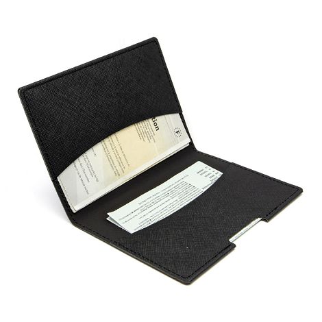  PORTE-PASSEPORT / CARTE GRISE / ASSURANCE  EN SIMILI-CUIR NOIR GR