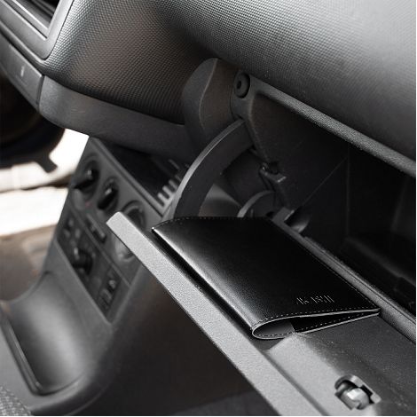  PORTE-PASSEPORT / CARTE GRISE / ASSURANCE  EN SIMILI-CUIR LISSE N