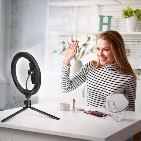  YUNGO - ANNEAU LUMINEUX AVEC TREPIED