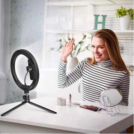  YUNGO - ANNEAU LUMINEUX AVEC TREPIED