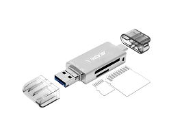 KAGI - LECTEUR DE CARTE - SD / MICRO SD 3 EN 1