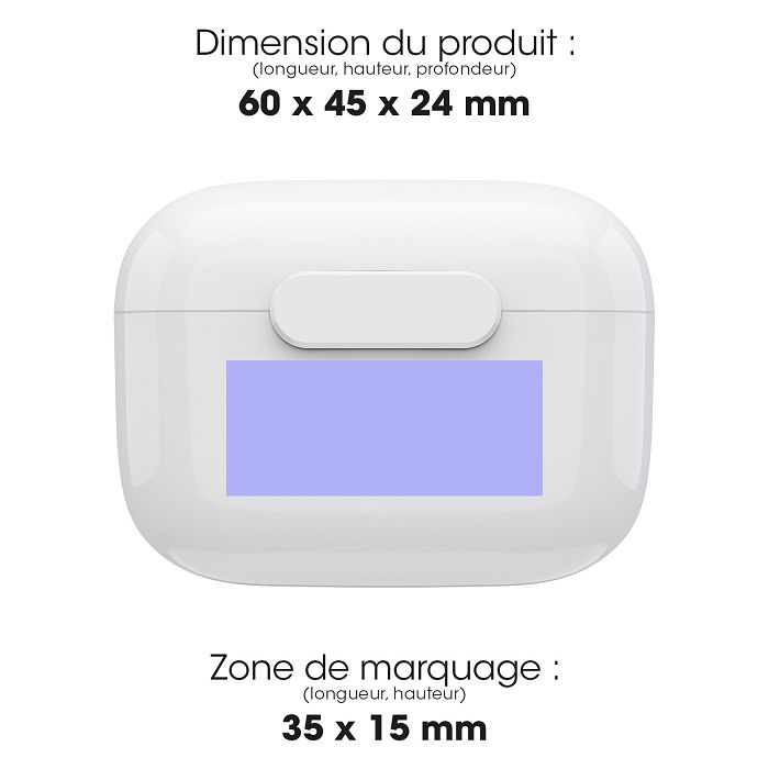  KODAI - ÉCOUTEURS SANS FIL BLUETOOTH - BLANC